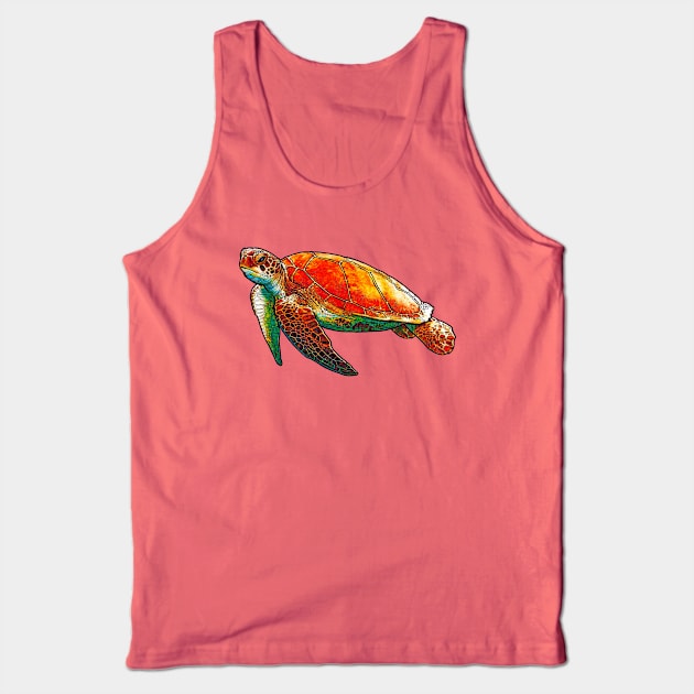 The Sea Turtle Tank Top by OceanLife